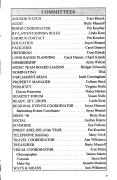 1997 committee list