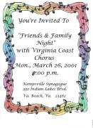 friends and family flyer 2001