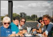 1993 harbor park19 pauline cathy allen and mom robin and friend nancy  ed palmer