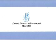2001 cancer concert