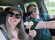 Contest 2025 travels, Tara and family, and flat bee of course