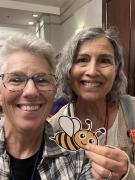 Emily and former VCC Cathy Flynn