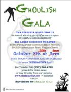 Ghoulish Gala flyer