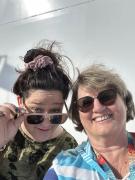 Holly and Bettina cruising