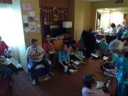 Hospitality suite dinner and medals2