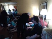 Hospitality suite dinner and medals4