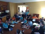 Hospitality suite dinner and medals9