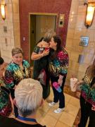 Pre stage hugs, RingPop!