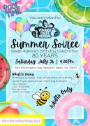 Summer Soiree invite